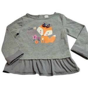Cutie Pie Fox sweatshirt 4T